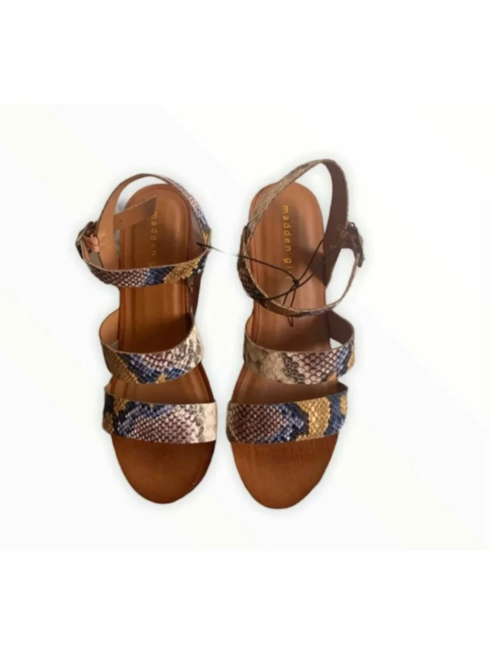 Madden Girl Women Wedges Sandals Platform G-Denya Size 9 new